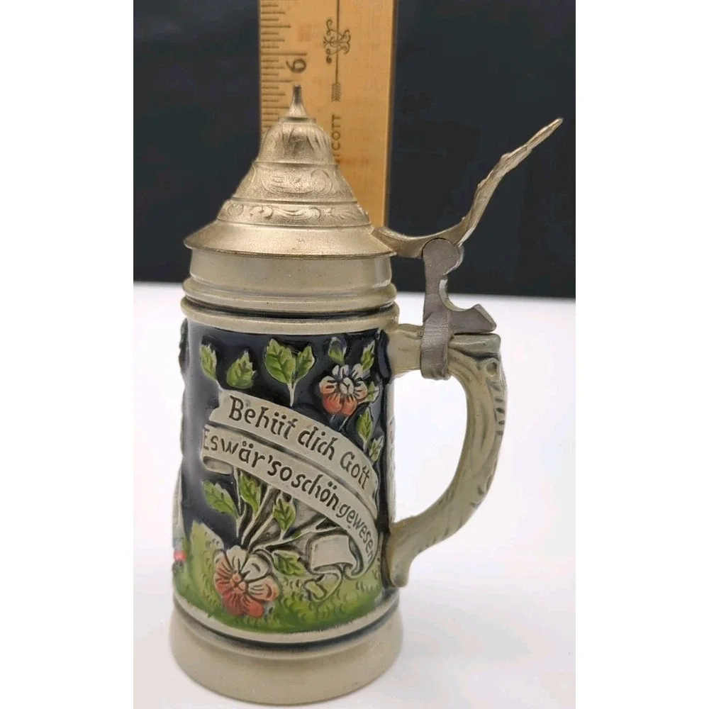 Original Thewalt Beer Stein Small 6 in DBGM 1309 Lovers Parting 